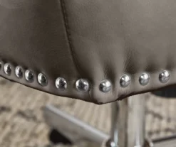 Leighton Gray Memory Foam Bonded Leather Office Chair -Hot Sale Office Furniture Store 810513560 7