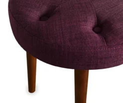 Penelope Eggplant Tufted Stool 10 Penelope Eggplant Tufted Stool -Hot Sale Office Furniture Store 810513574 4