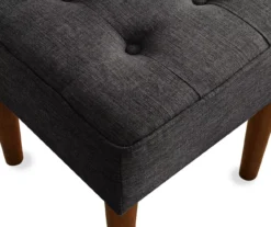 Aria Charcoal Grey Tufted Stool -Hot Sale Office Furniture Store 810513578 5