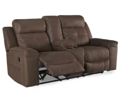 Jesolo Coffee Brown Reclining Console Loveseat 10 Jesolo Coffee Brown Reclining Console Loveseat -Hot Sale Office Furniture Store 810519673 1