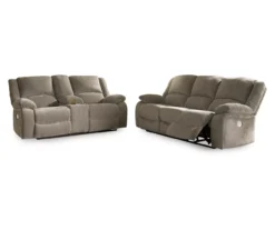 Draycoll Pewter Power Reclining Sofa -Hot Sale Office Furniture Store 810519718 810519715 2