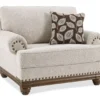 Harleson Wheat Nailhead Trim Chair And A Half 2 Harleson Wheat Nailhead Trim Chair And A Half -Hot Sale Office Furniture Store 810519750