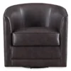 Willow River Hammond Faux Leather Swivel Accent Chair -Hot Sale Office Furniture Store 810519938 1