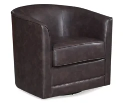 Willow River Hammond Faux Leather Swivel Accent Chair -Hot Sale Office Furniture Store 810519938 2