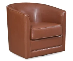 Willow River Hammond Faux Leather Swivel Accent Chair -Hot Sale Office Furniture Store 810519939 2
