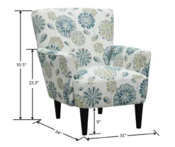 Middleton Cascade Teal Accent Chair -Hot Sale Office Furniture Store 810519948 5