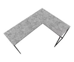 Monarch L-Shaped Metal Corner Desk -Hot Sale Office Furniture Store 810527367 4