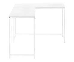 White Metal L-Shaped Corner Desk -Hot Sale Office Furniture Store 810527370 5