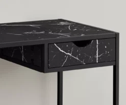 Black Marble Look Computer Desk -Hot Sale Office Furniture Store 810533363 4