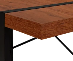 Cherry Wood Look Thick Panel Computer Desk -Hot Sale Office Furniture Store 810533369 7
