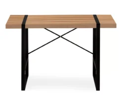 Brown Wood Look Thick Panel Computer Desk -Hot Sale Office Furniture Store 810533370 4