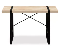 Natural Wood Look Thick Panel Computer Desk 13 Natural Wood Look Thick Panel Computer Desk -Hot Sale Office Furniture Store 810533411 4