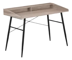 2-Cubby Computer Desk With Hutch -Hot Sale Office Furniture Store 810533451 2