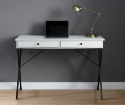 Real Living Rustic 2-Drawer Writing Desk -Hot Sale Office Furniture Store 810534673 11