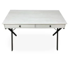 Real Living Rustic 2-Drawer Writing Desk -Hot Sale Office Furniture Store 810534673 3