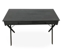 Real Living Rustic 2-Drawer Writing Desk -Hot Sale Office Furniture Store 810534674 2