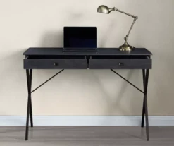 Real Living Rustic 2-Drawer Writing Desk -Hot Sale Office Furniture Store 810534674 21