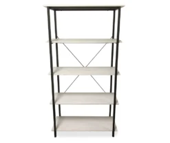 Real Living Rustic 5-Shelf Bookcase -Hot Sale Office Furniture Store 810534676 1