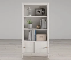Monarch Hill Poppy Ivory Oak Bookcase -Hot Sale Office Furniture Store 810538210 2