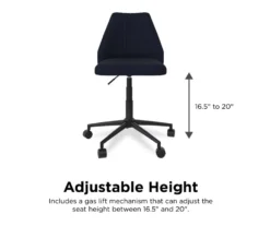 Brittany Blue Linen Office Chair 11 Brittany Blue Linen Office Chair -Hot Sale Office Furniture Store 810538399 4