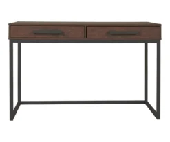 Horatio Brown & Gunmetal Wood Desk -Hot Sale Office Furniture Store 810542288 4