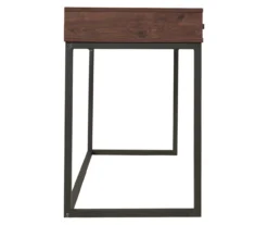 Horatio Brown & Gunmetal Wood Desk -Hot Sale Office Furniture Store 810542288 6