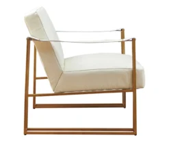 Kleemore Ostrich Embossed Leather Accent Chair -Hot Sale Office Furniture Store 810542293 2