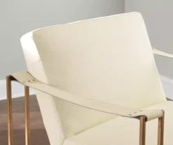 Kleemore Ostrich Embossed Leather Accent Chair -Hot Sale Office Furniture Store 810542293 4