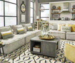 Bales Checkered Taupe Upholstered Accent Chair -Hot Sale Office Furniture Store 810542299 6