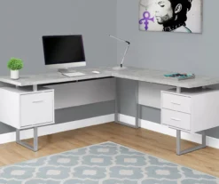 Monarch Metal 3-Drawer L-Shaped Computer Desk 31 Monarch Metal 3-Drawer L-Shaped Computer Desk -Hot Sale Office Furniture Store 810542417 1
