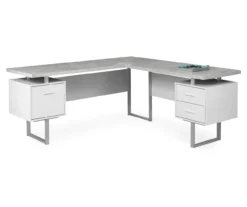 Monarch Metal 3-Drawer L-Shaped Computer Desk 21 Monarch Metal 3-Drawer L-Shaped Computer Desk -Hot Sale Office Furniture Store 810542417 2