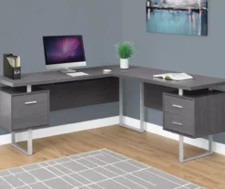 Monarch Metal 3-Drawer L-Shaped Computer Desk 22 Monarch Metal 3-Drawer L-Shaped Computer Desk -Hot Sale Office Furniture Store 810542428 1