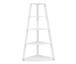 Monarch 4-Shelf Etagere Corner Bookcase -Hot Sale Office Furniture Store 810542451 2