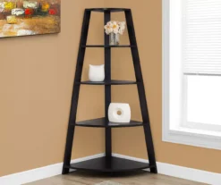 Monarch 4-Shelf Etagere Corner Bookcase -Hot Sale Office Furniture Store 810542456 1