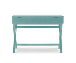 Kari Turquoise Lift-Top Campaign Desk -Hot Sale Office Furniture Store 810543172 3