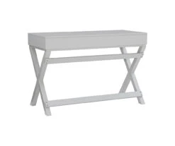 Kari Gray 2-Drawer Campaign Desk 9 Kari Gray 2-Drawer Campaign Desk -Hot Sale Office Furniture Store 810543177 5