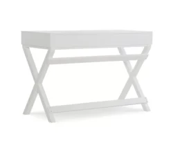 Cami White X-Base Campaign Writing Desk 10 Cami White X-Base Campaign Writing Desk -Hot Sale Office Furniture Store 810543179 4