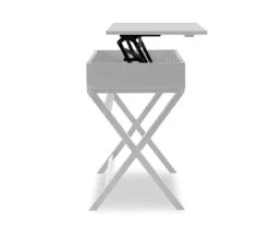 Kari White Lift-Top Campaign Desk 9 Kari White Lift-Top Campaign Desk -Hot Sale Office Furniture Store 810543181 5