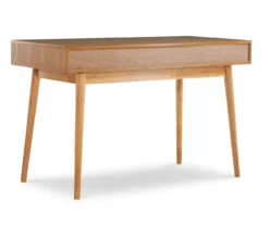 Nate Ash & White 2-Drawer Writing Desk -Hot Sale Office Furniture Store 810543187 A2 3