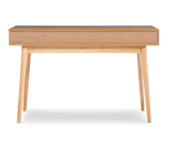 Nate Ash & White 2-Drawer Writing Desk -Hot Sale Office Furniture Store 810543187 A2 4