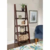 Boston Espresso 5-Shelf Wooden Ladder Bookcase 2 Boston Espresso 5-Shelf Wooden Ladder Bookcase -Hot Sale Office Furniture Store 810543223 B0
