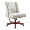 Austin Brown Linen Cow Print Office Chair 1 Austin Brown Linen Cow Print Office Chair -Hot Sale Office Furniture Store 810543224 A0 1