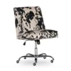Austin Black Cow Print Draper Swivel Office Chair -Hot Sale Office Furniture Store 810543226 1