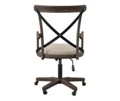 Radley Cafe Gray Wash X-Back Swivel Office Chair -Hot Sale Office Furniture Store 810543227 5