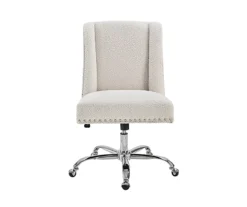 Comfort Home Warm White Sherpa Chair -Hot Sale Office Furniture Store 810543232 3