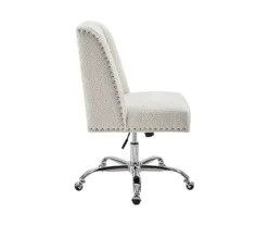 Comfort Home Warm White Sherpa Chair -Hot Sale Office Furniture Store 810543232 5