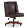 Austin Dark Walnut Upholstered Office Chair -Hot Sale Office Furniture Store 810543233 A0 1