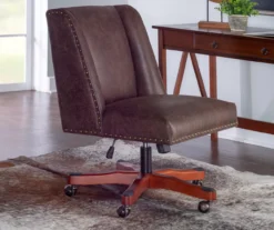 Austin Dark Walnut Upholstered Office Chair 12 Austin Dark Walnut Upholstered Office Chair -Hot Sale Office Furniture Store 810543233 A0 6