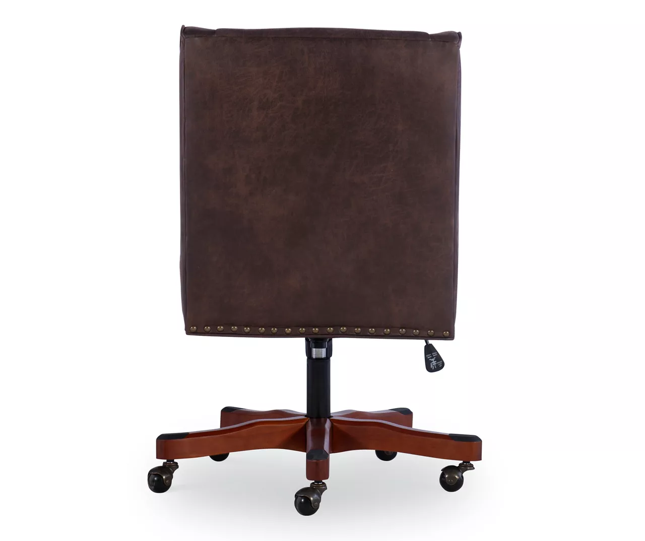 Austin Dark Walnut Upholstered Office Chair 9 Austin Dark Walnut Upholstered Office Chair - Image 7
