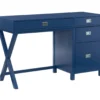 Kari Royal Blue 4-Drawer Office Desk -Hot Sale Office Furniture Store 810543245 A0 1